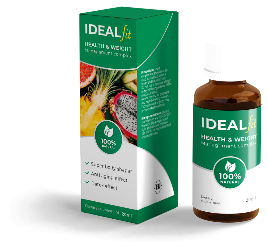 IdealFit συμπλήρωμα διατροφής, φιάλη 20 ml